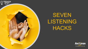 Listen Smarter, Not Harder: Practical Hacks - Avi Liran